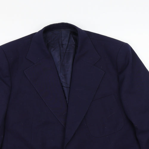 Preworn Mens Blue   Jacket Suit Jacket