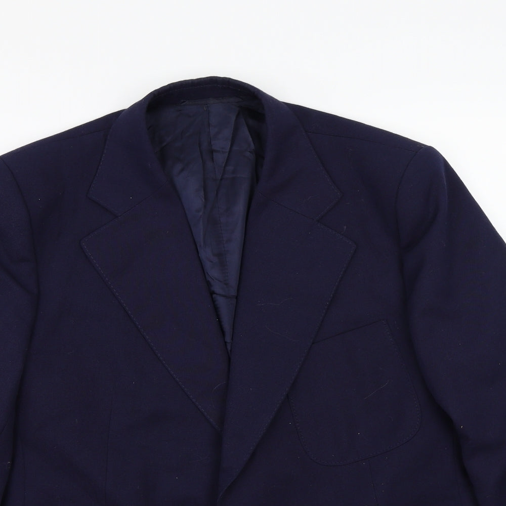 Preworn Mens Blue   Jacket Suit Jacket