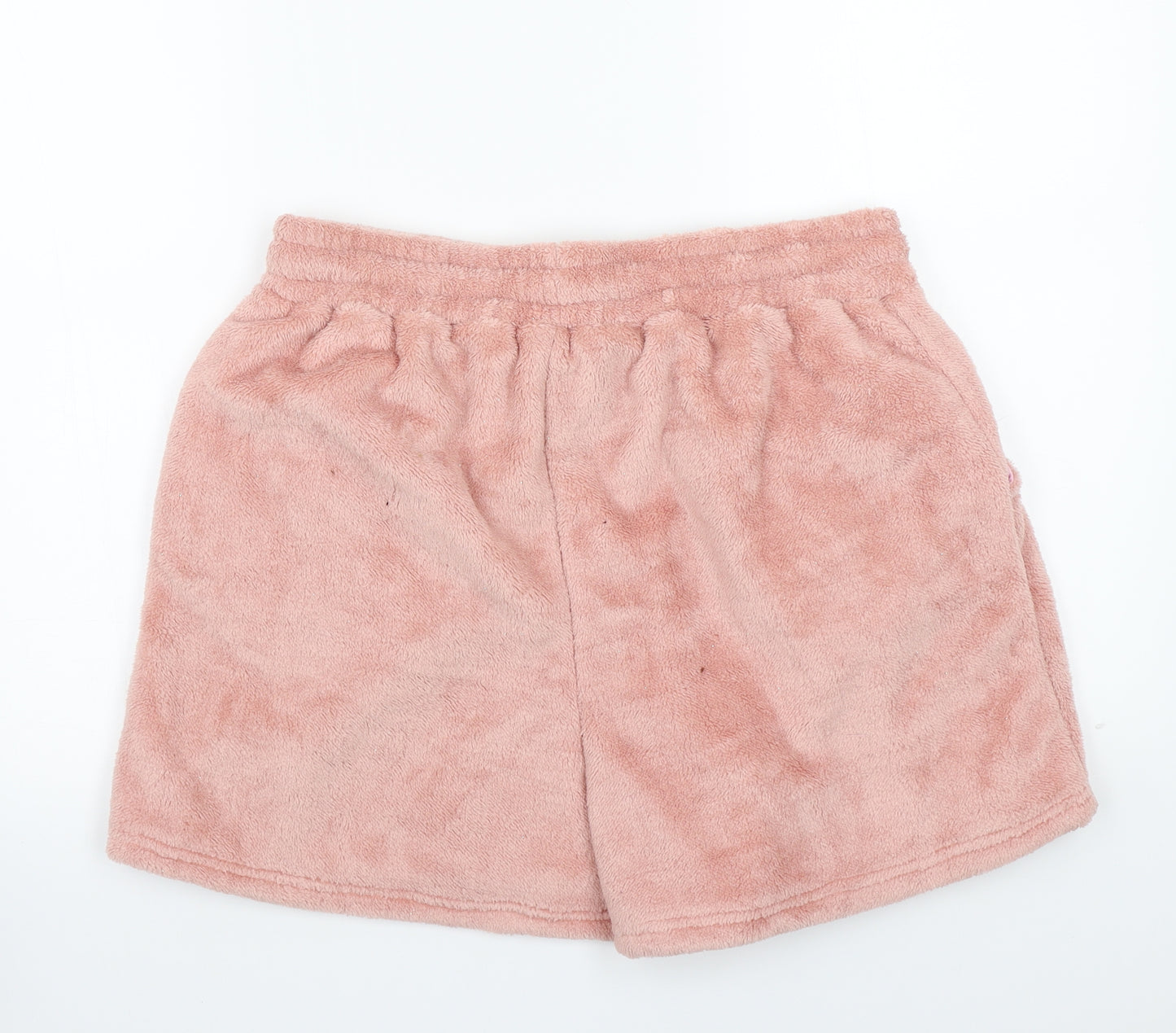 Boohoo Womens Pink   Sweat Shorts Size 16