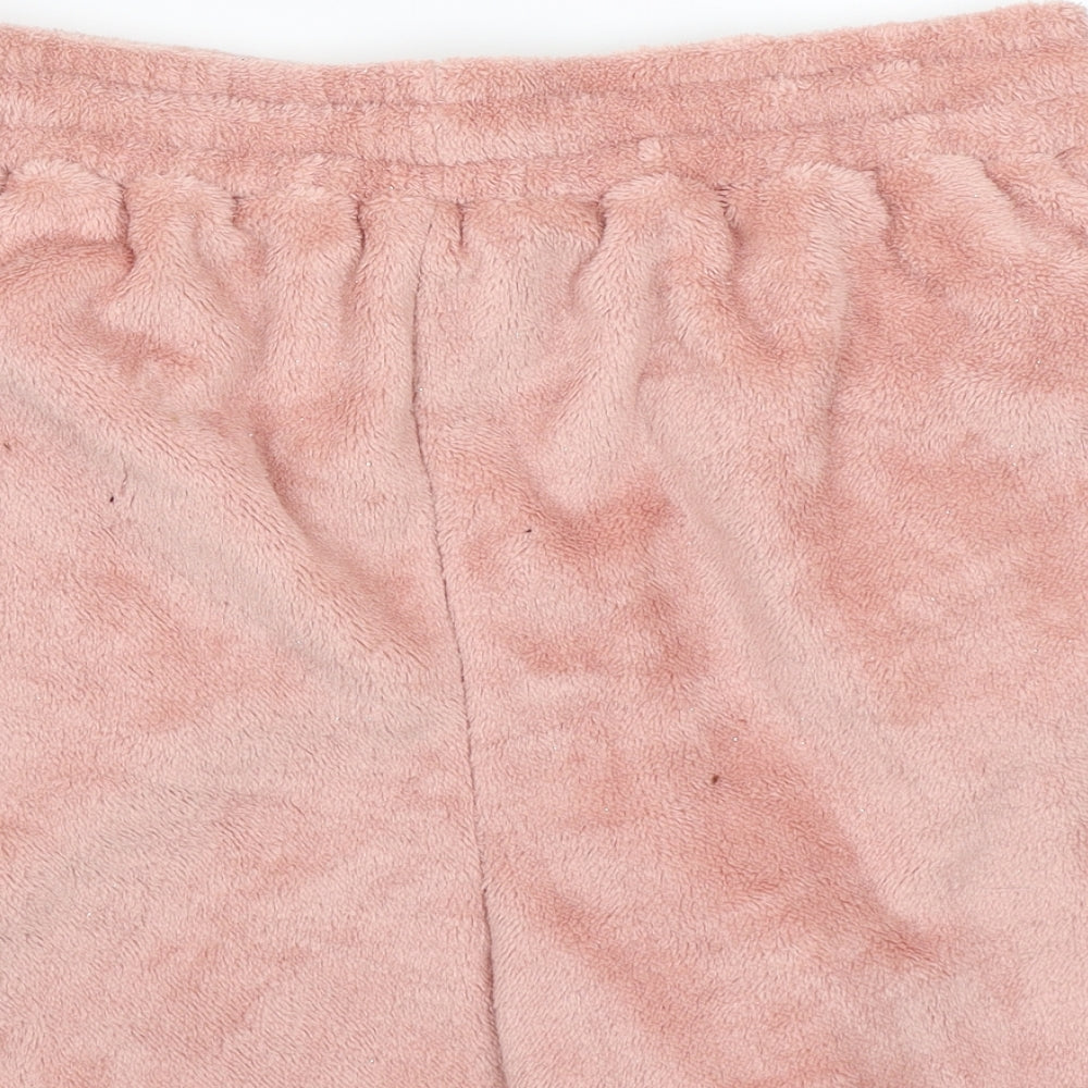 Boohoo Womens Pink   Sweat Shorts Size 16