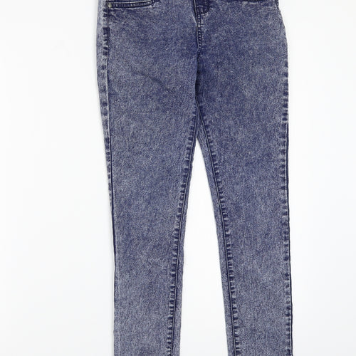 Denim & Co. Girls Blue   Straight Jeans Size 12 Years