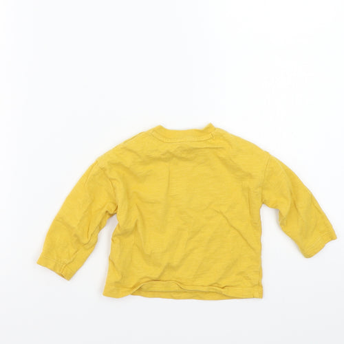 F&F`  Yellow   Basic T-Shirt Size 3-6 Months
