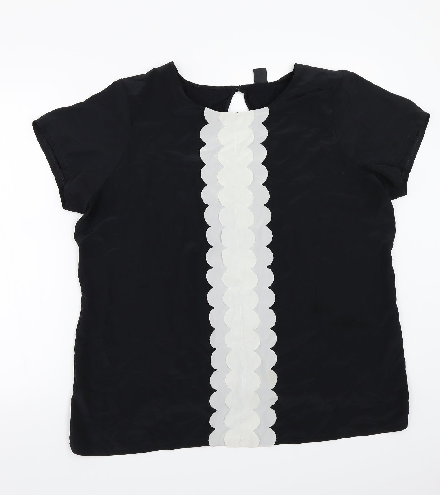 NEXT Womens Black   Basic Blouse Size 22