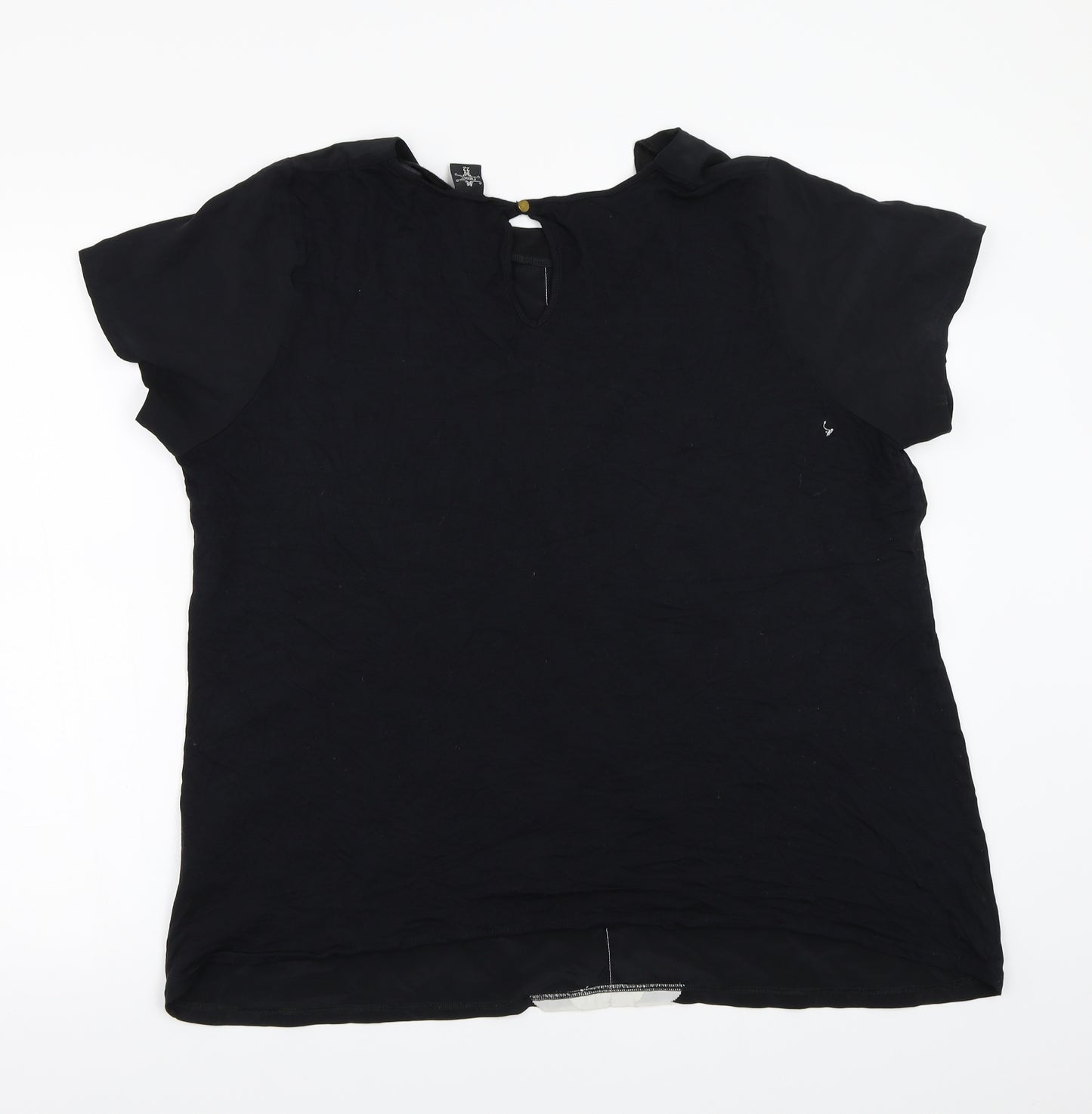NEXT Womens Black   Basic Blouse Size 22