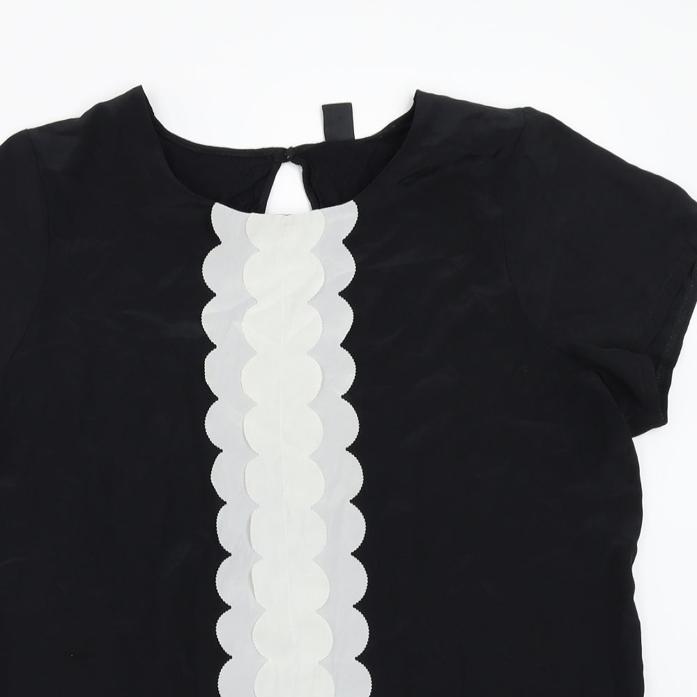 NEXT Womens Black   Basic Blouse Size 22