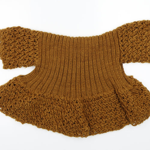 Preworn Womens Brown   Cardigan Jumper One Size