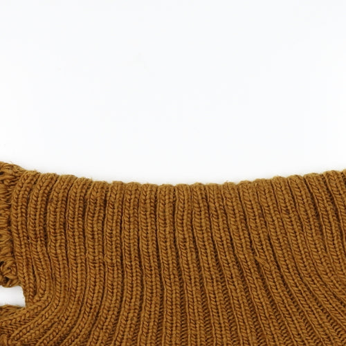 Preworn Womens Brown   Cardigan Jumper One Size