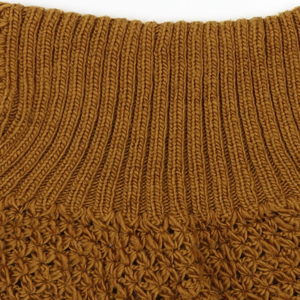 Preworn Womens Brown   Cardigan Jumper One Size