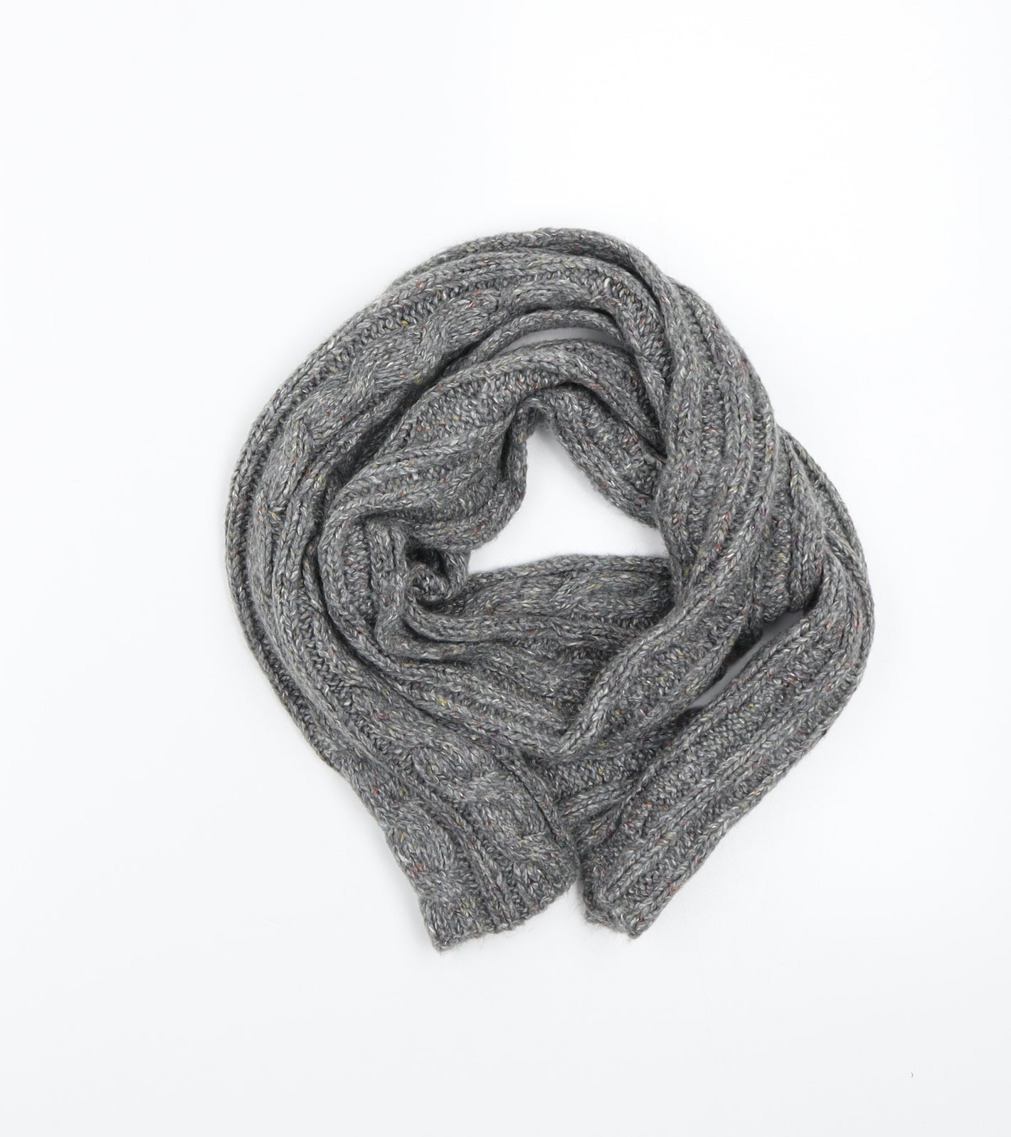 Preworn Womens Grey    Scarf