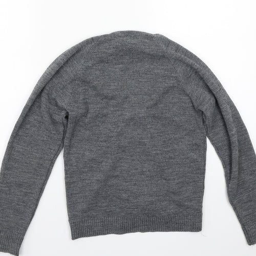 Smart uniforms Womens Grey   Cardigan Jumper Size XS