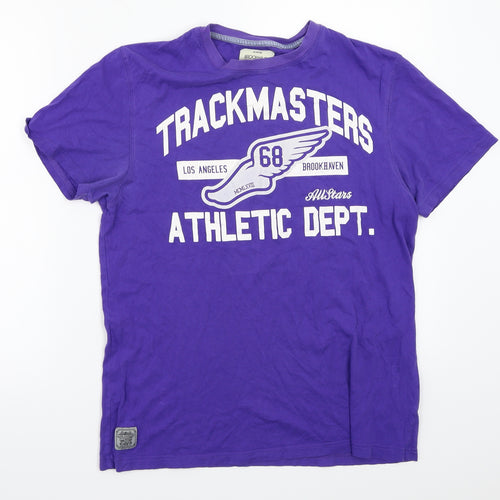 Brookhaven Mens Purple    T-Shirt Size M