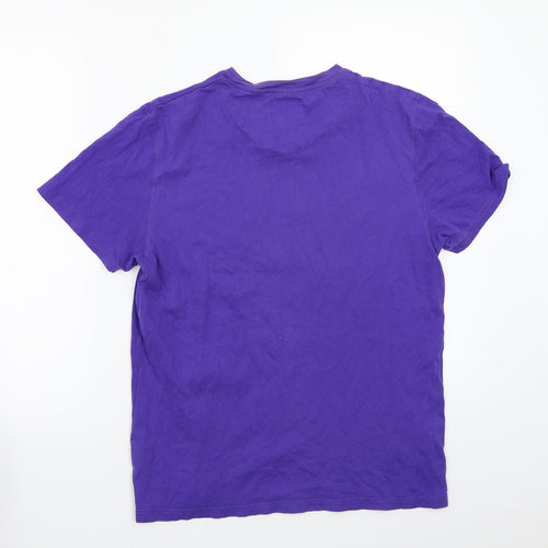 Brookhaven Mens Purple    T-Shirt Size M
