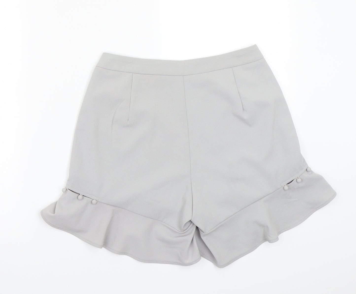 Missguided Womens Grey   Culotte Shorts Size 8