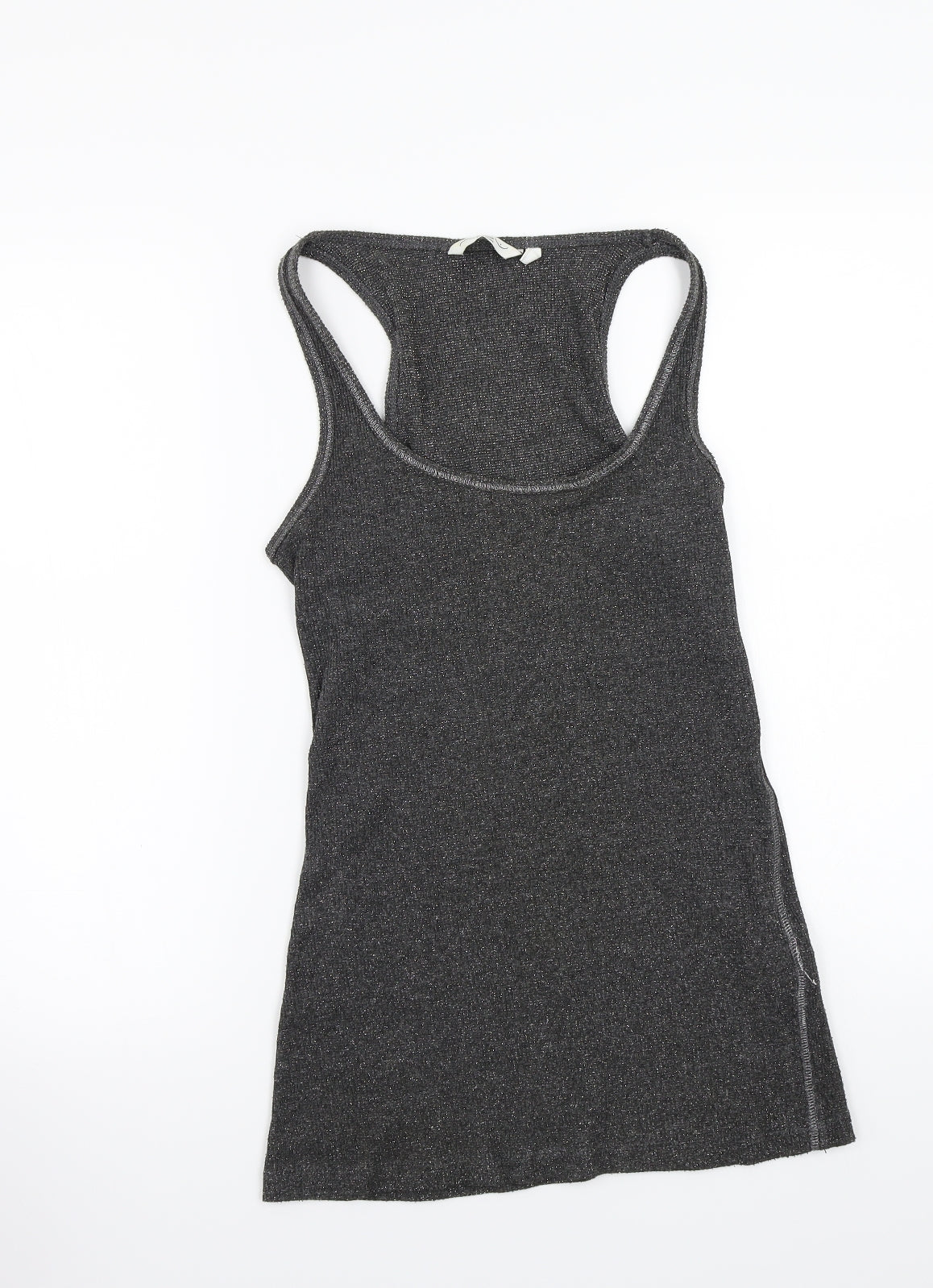 Newlook Womens Grey   Basic Tank Size 14