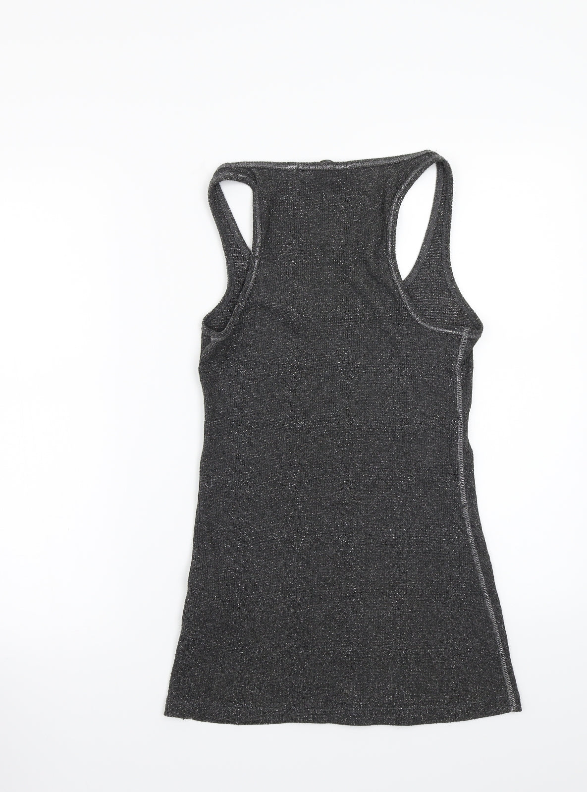 Newlook Womens Grey   Basic Tank Size 14