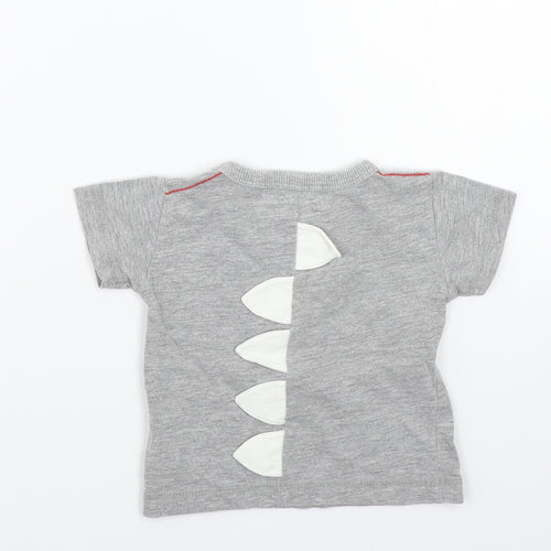 NEXT Baby Grey   Basic T-Shirt Size 3-6 Months