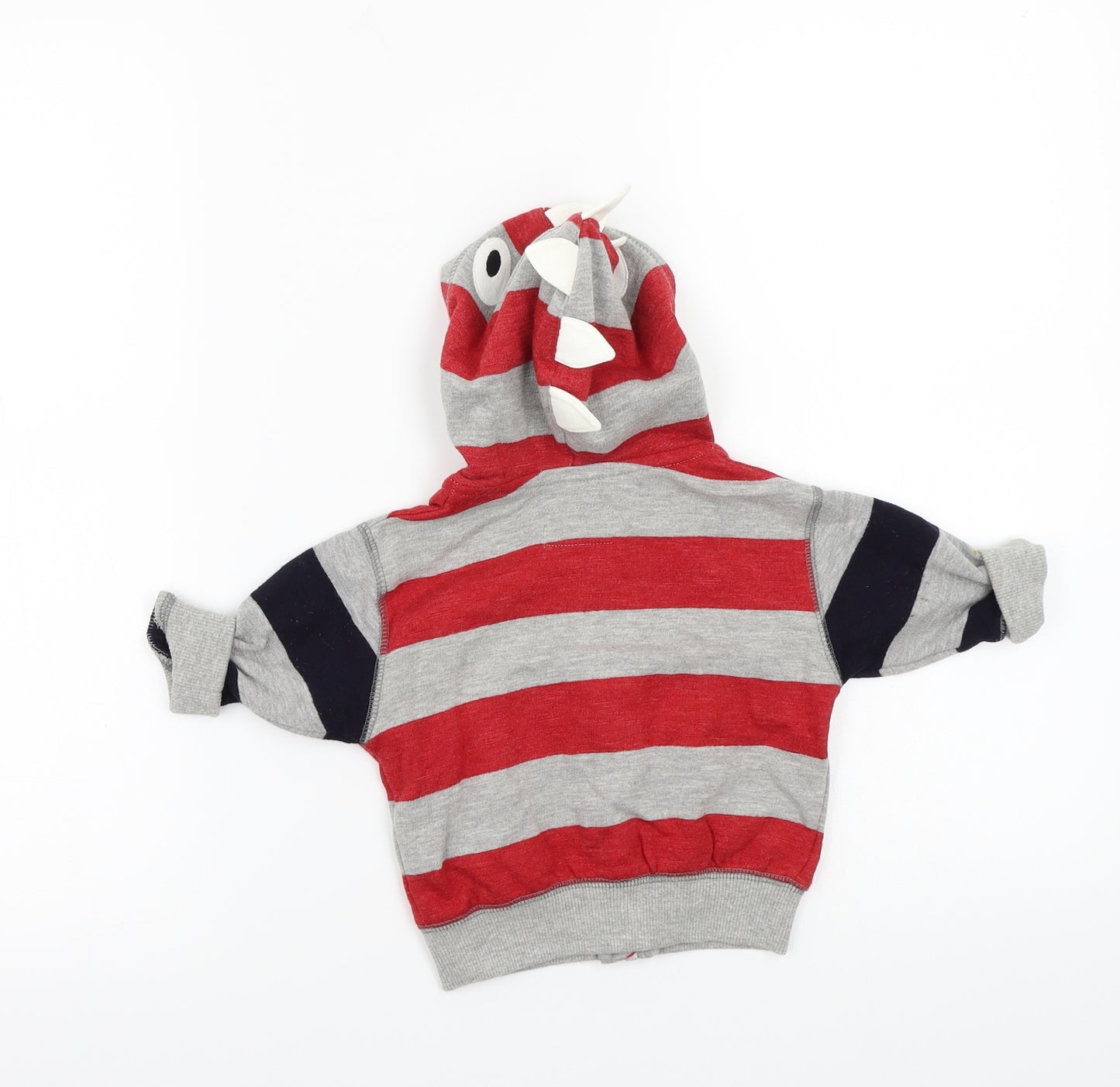 NEXT Baby Grey Striped  Jacket Coat Size 3-6 Months