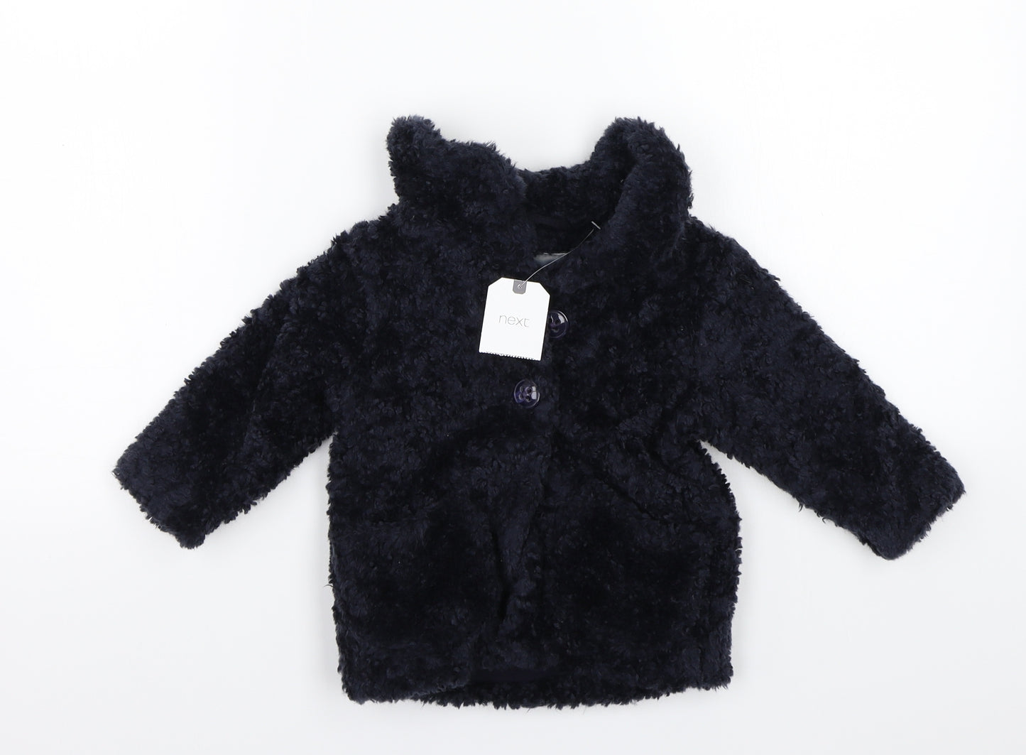 NEXT Girls Blue   Jacket Coat Size 9-12 Months