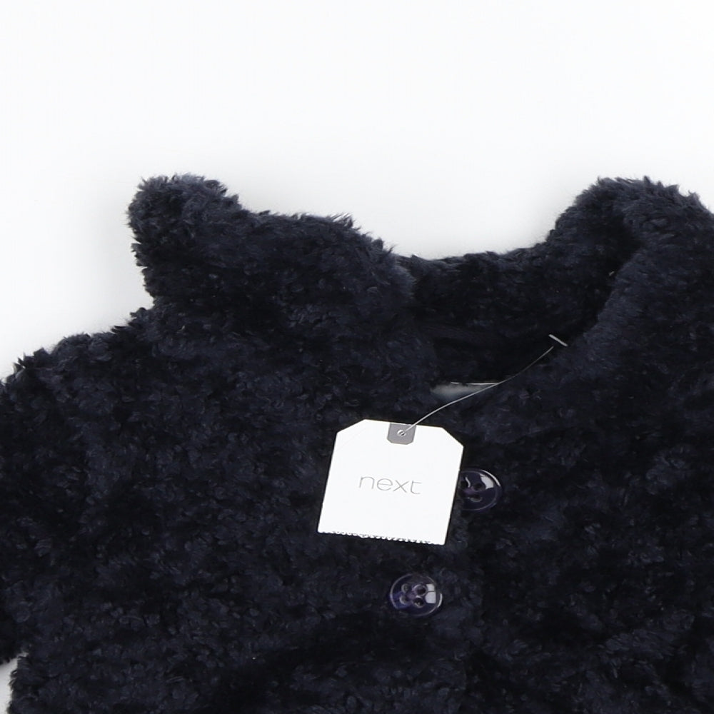 NEXT Girls Blue   Jacket Coat Size 9-12 Months