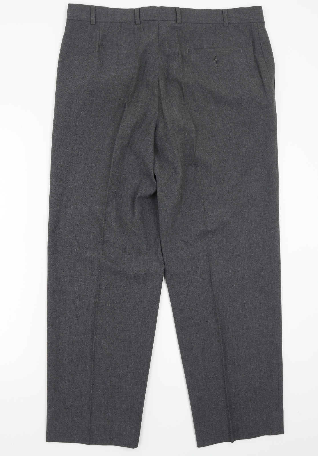 Marks and Spencer Mens Grey   Trousers  Size 34 L28 in