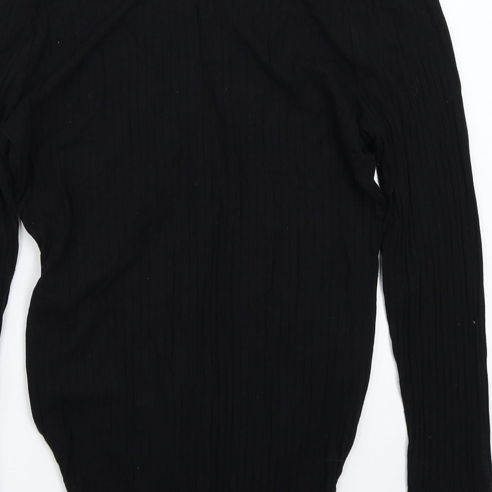 Miss Selfridge Womens Black   Playsuit One-Piece Size 14