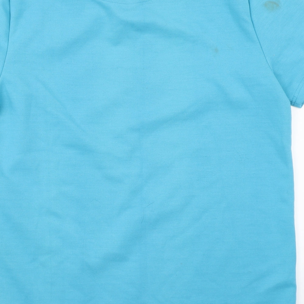 Boohoo Mens Blue    T-Shirt Size L