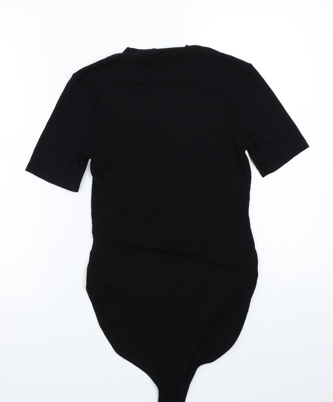 Miss Selfridge Womens Black   Bodysuit One-Piece Size 12