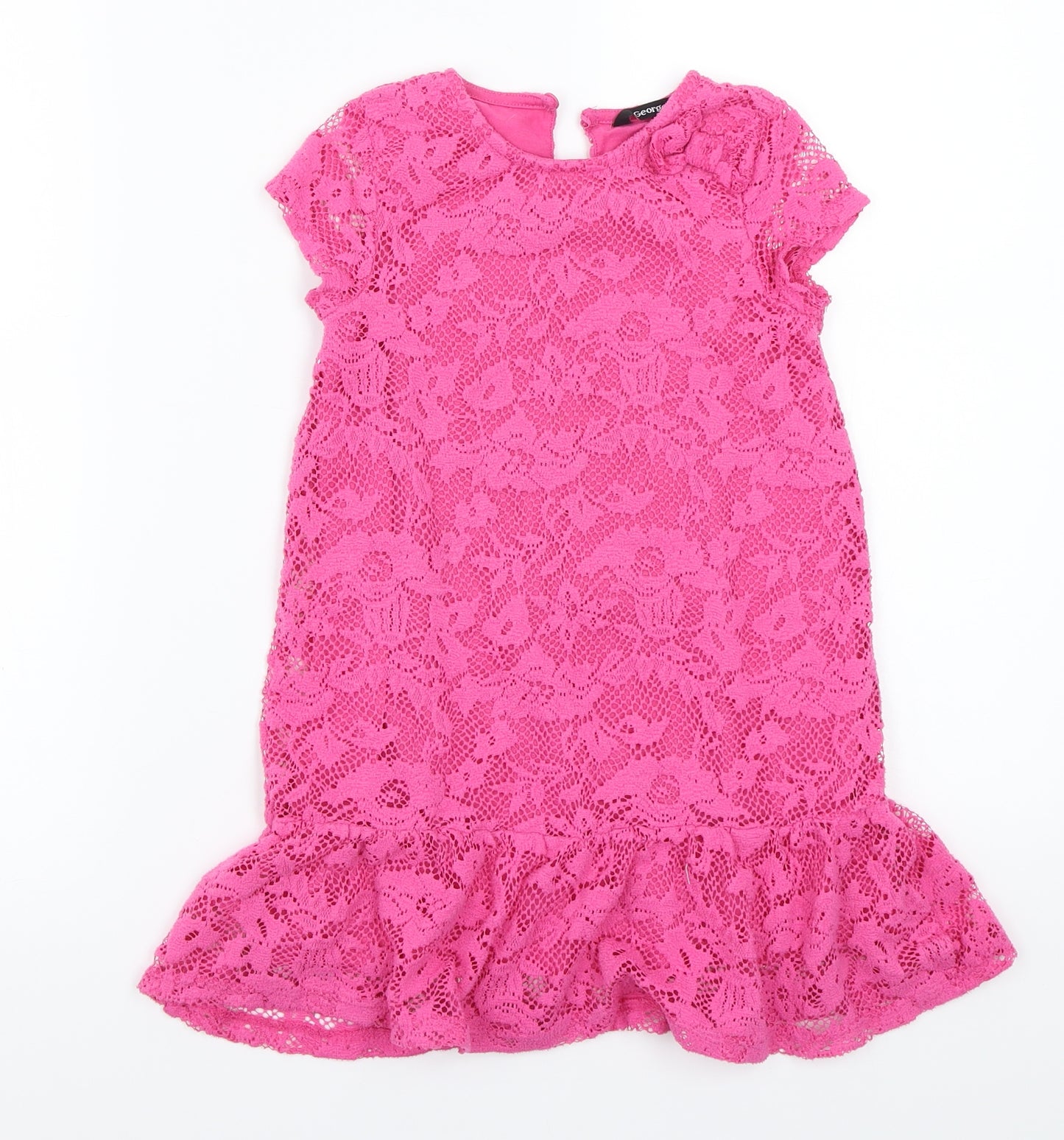 George Girls Pink   A-Line  Size 5-6 Years