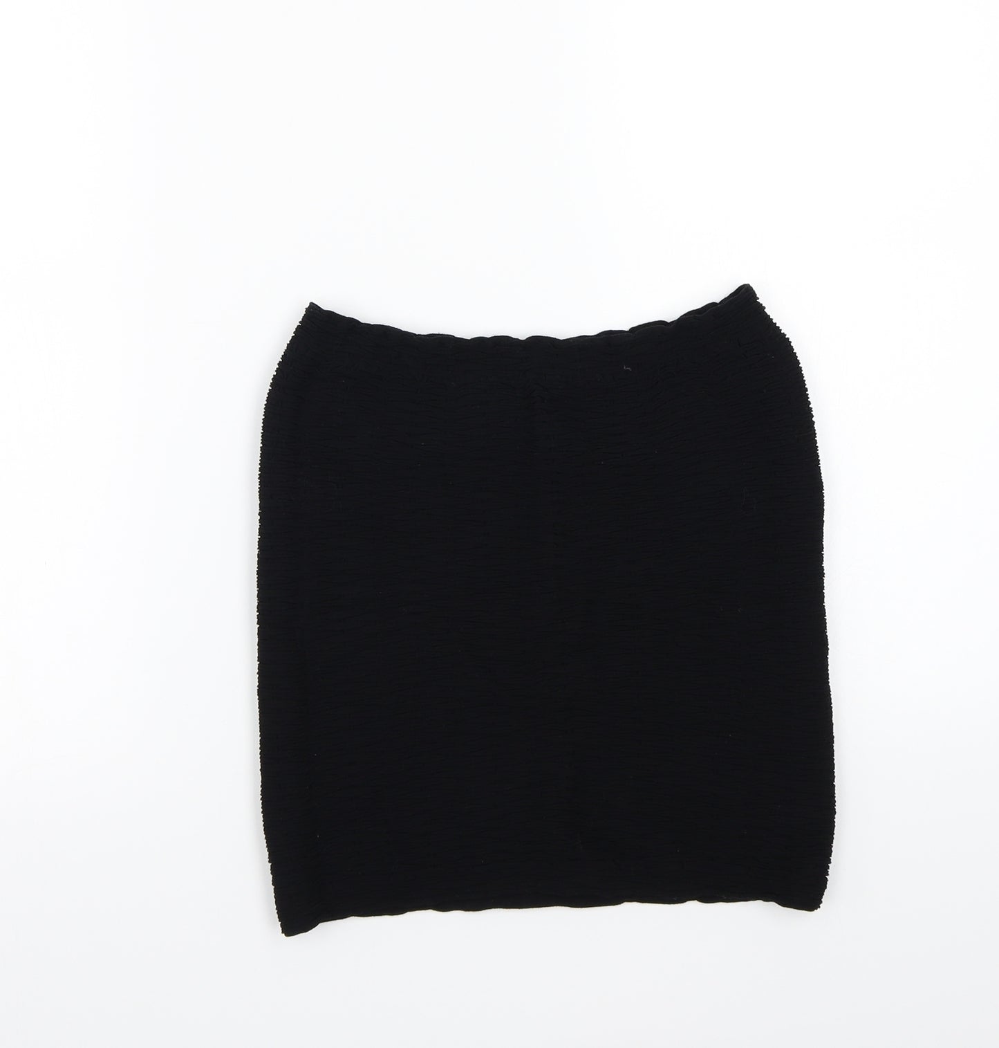 Topshop Womens Black   A-Line Skirt One Size
