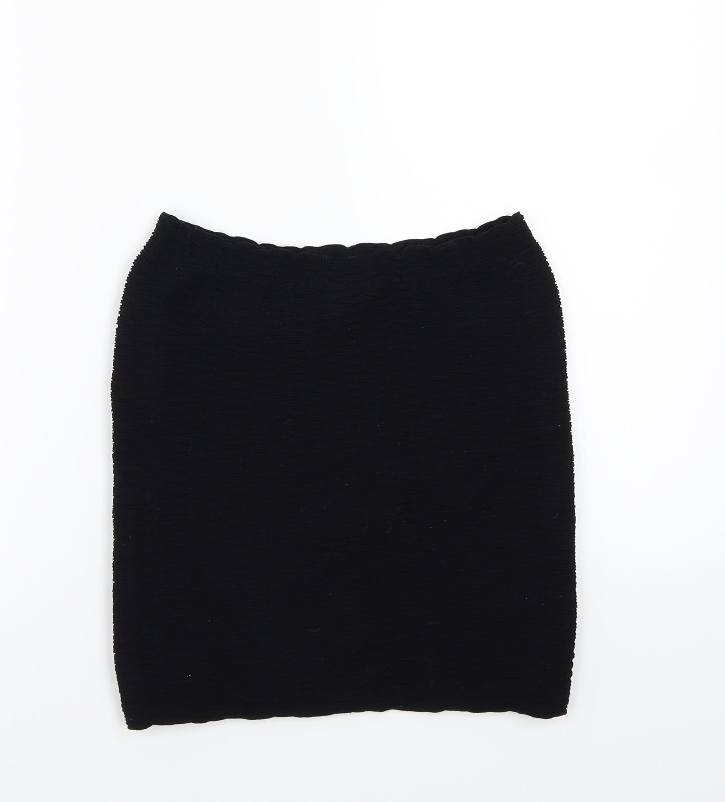 Topshop Womens Black   A-Line Skirt One Size