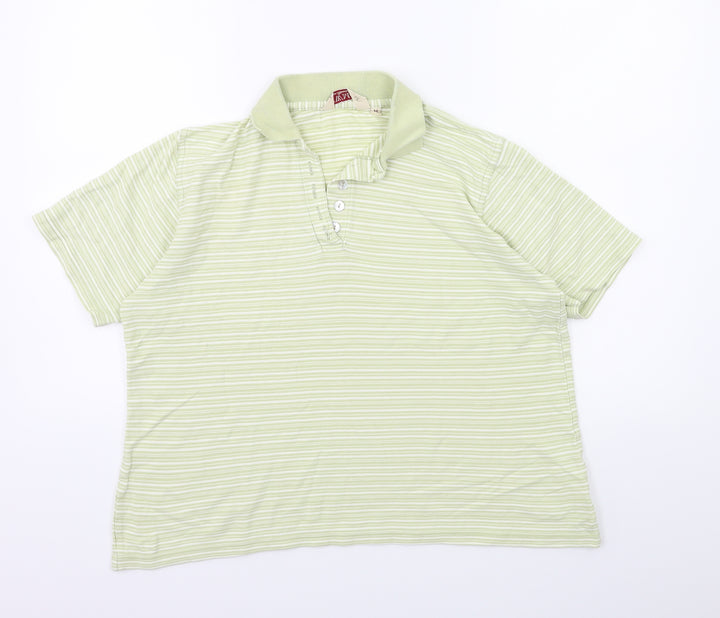 EWM Womens Grey Striped Basic T-Shirt Size M
