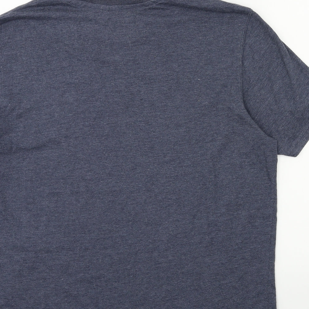 NEXT Mens Blue    T-Shirt Size XL