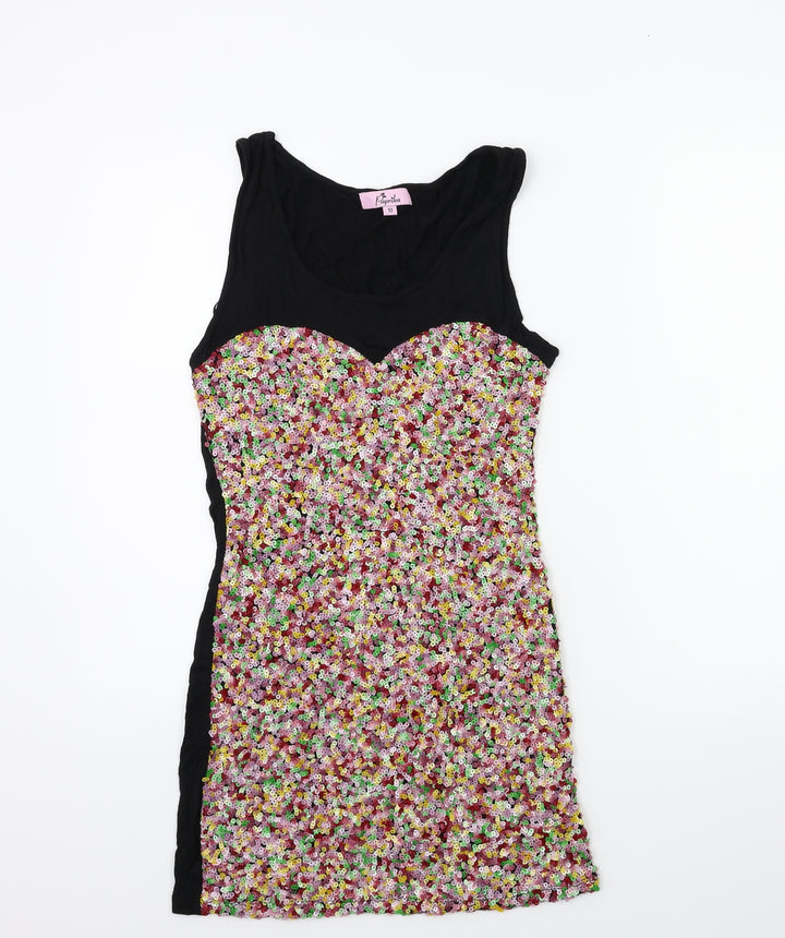 Paprika Womens Black   Bodycon  Size 10