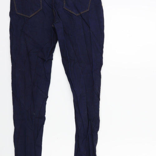 Denim & Co. Womens Blue  Denim Skinny Jeans Size 8 L28 in