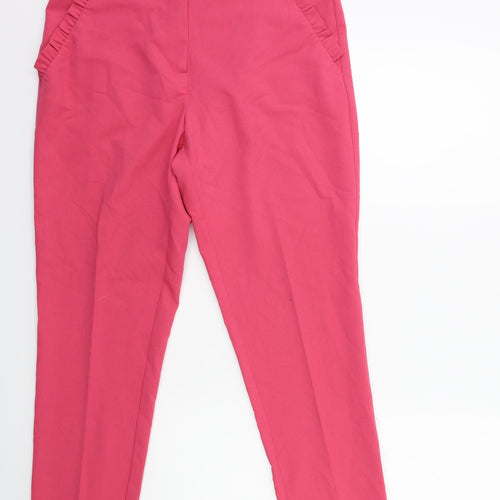 F&F Womens Pink   Trousers  Size 10 L27 in
