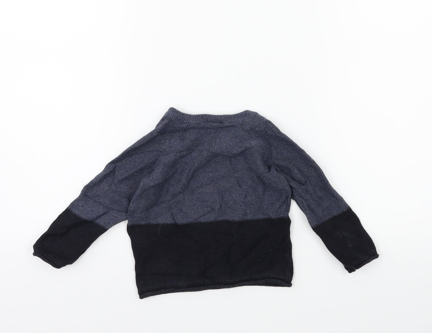 H&M Baby Blue  Knit Pullover Jumper Size 9-12 Months