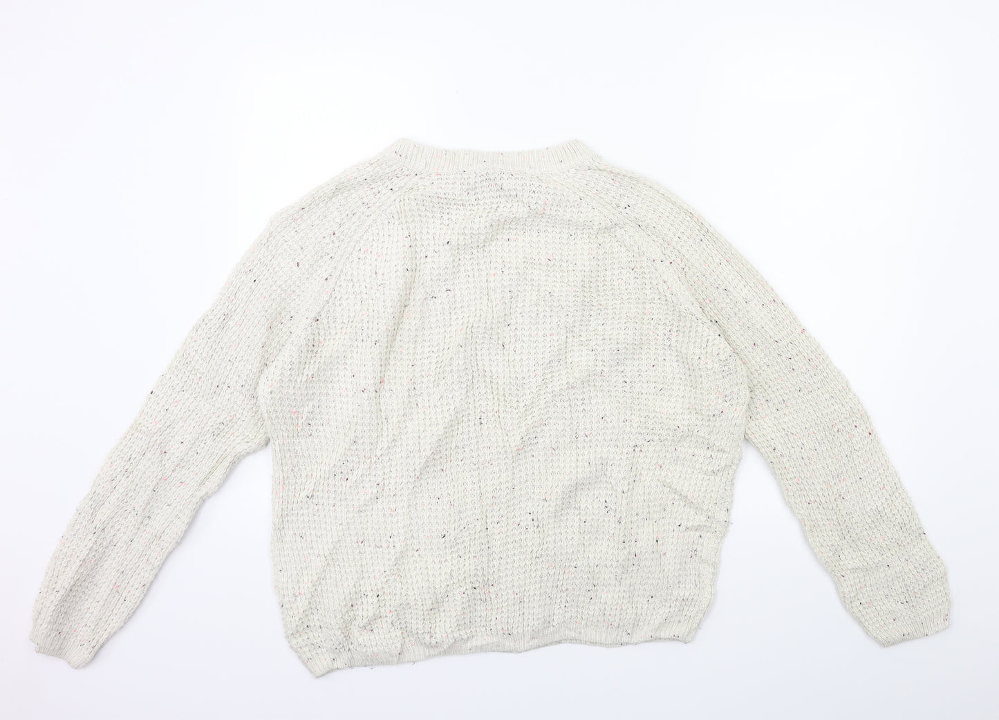 ASOS Womens Beige  Knit Pullover Jumper Size 10