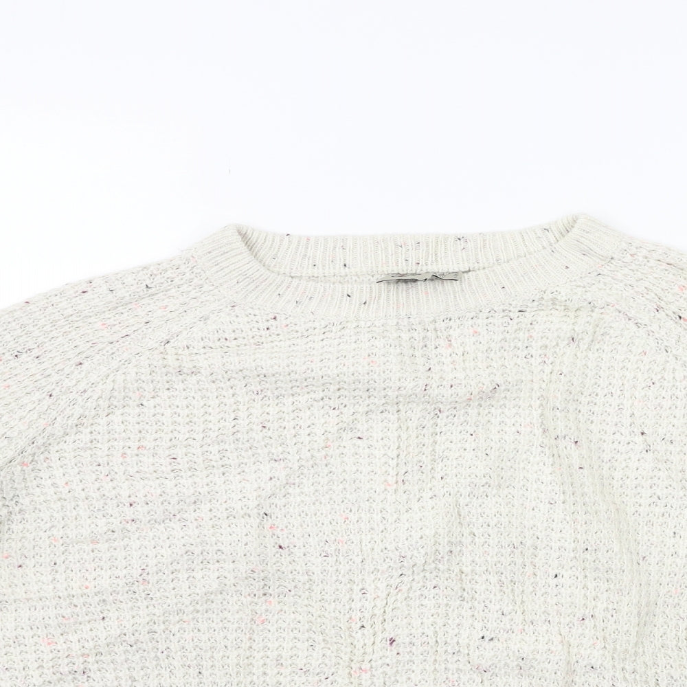 ASOS Womens Beige  Knit Pullover Jumper Size 10