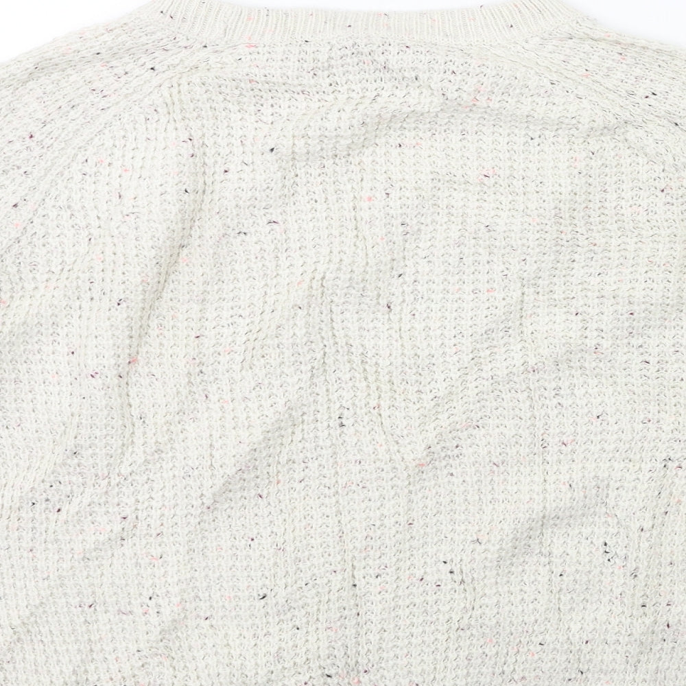 ASOS Womens Beige  Knit Pullover Jumper Size 10