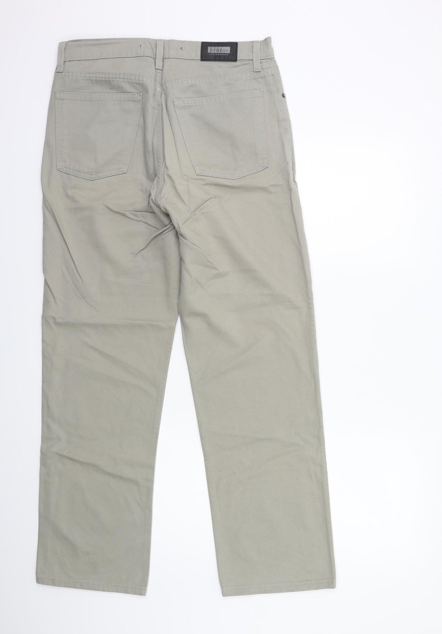 George Mens Grey   Trousers  Size 32 in L29 in