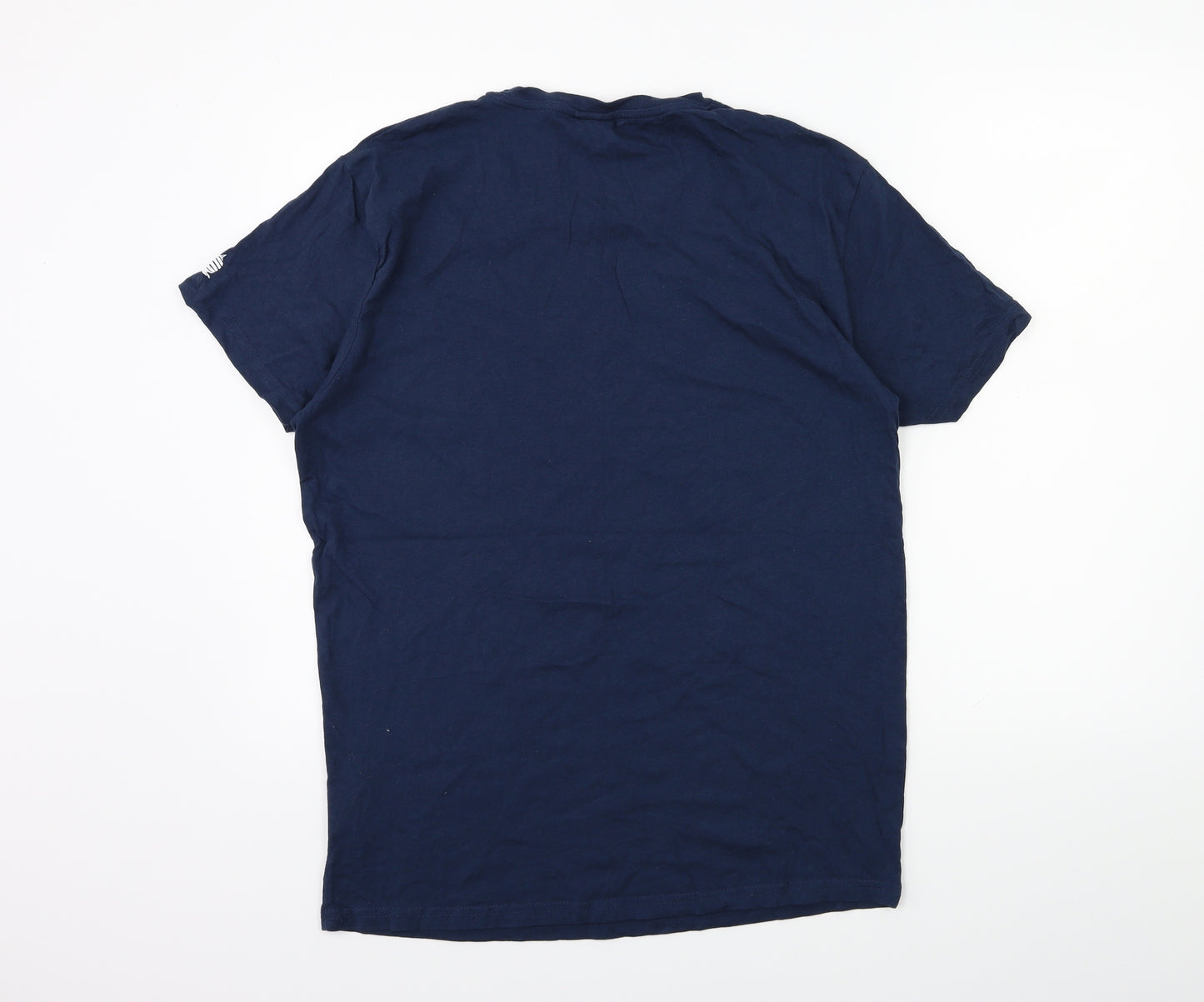 Preworn Mens Blue    T-Shirt Size L