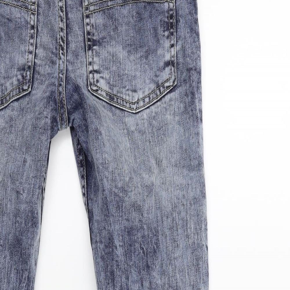 F&F Boys Blue  Denim Skinny Jeans Size 10 Years