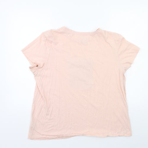 Primark Womens Pink   Basic T-Shirt Size 18