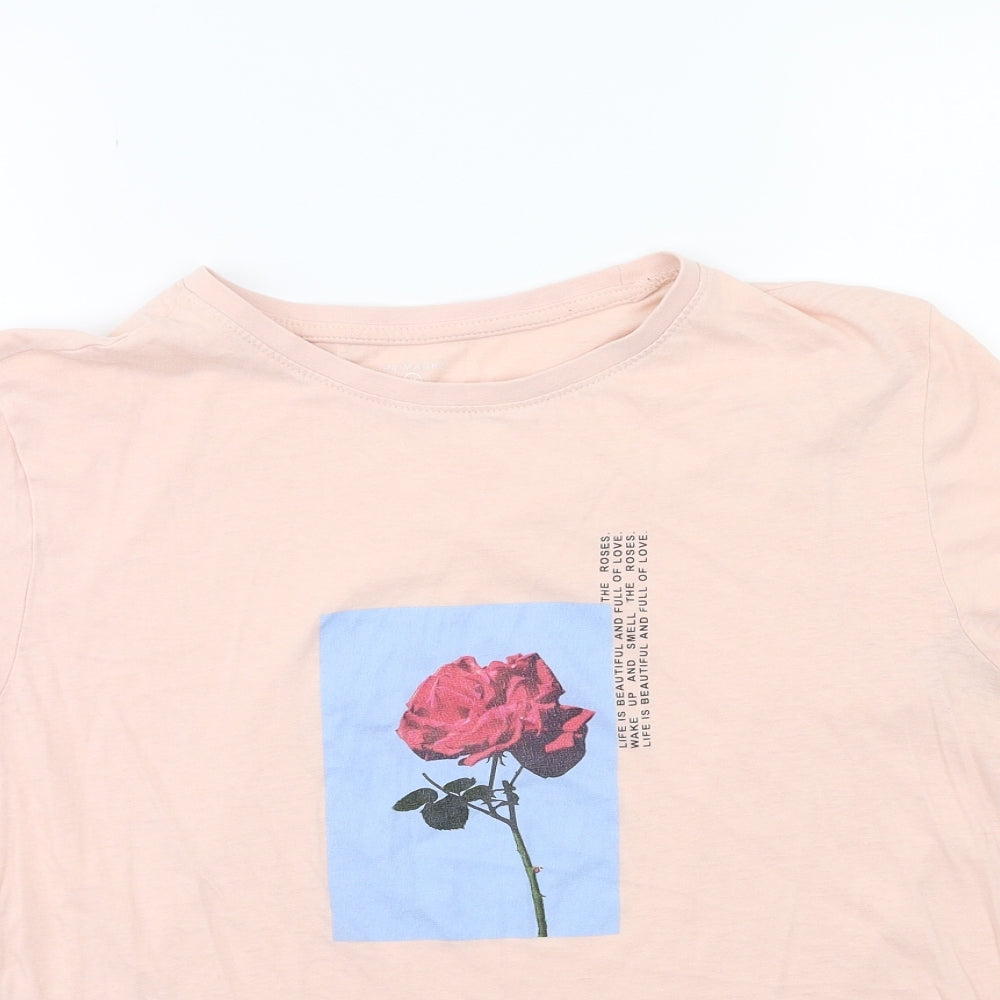 Primark Womens Pink   Basic T-Shirt Size 18