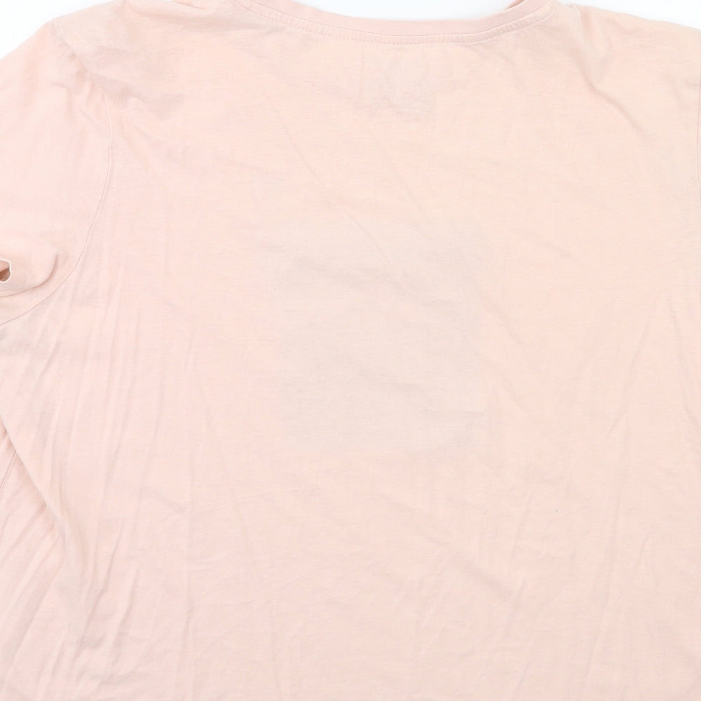 Primark Womens Pink   Basic T-Shirt Size 18