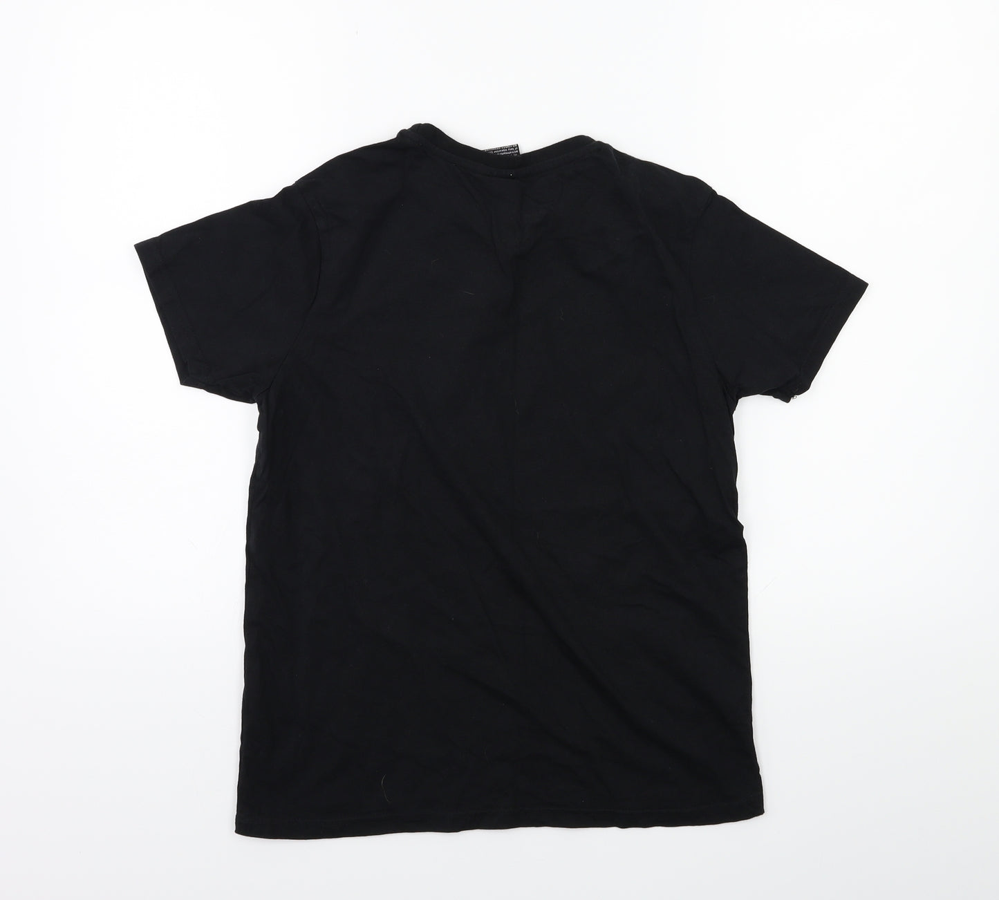 George Boys Black   Basic T-Shirt Size 12 Years  - Playstation