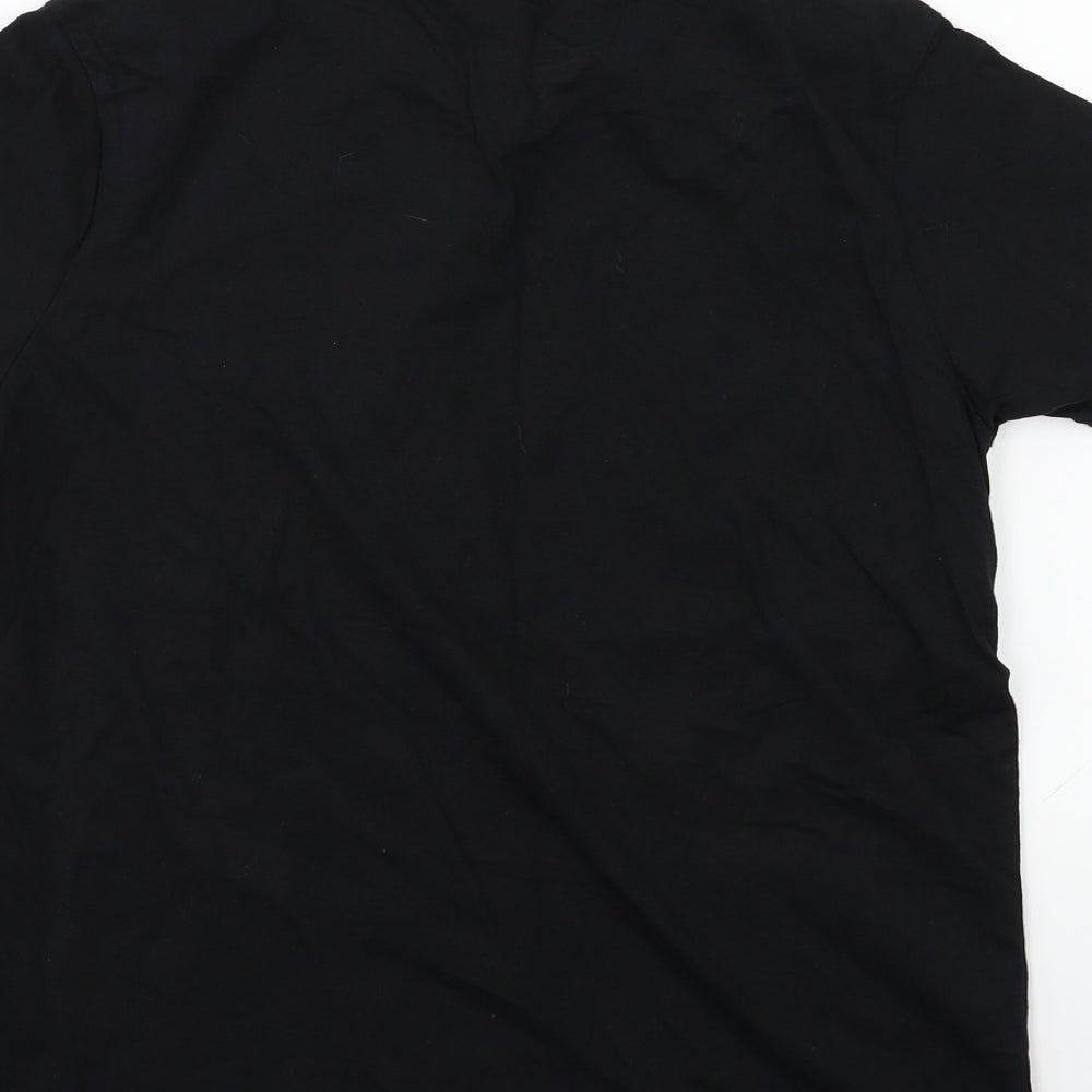 George Boys Black   Basic T-Shirt Size 12 Years  - Playstation