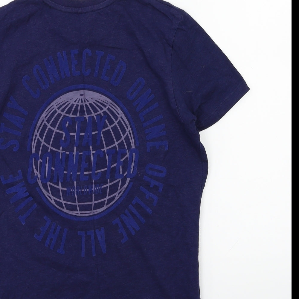 GORGE Boys Blue   Basic T-Shirt Size 12 Years