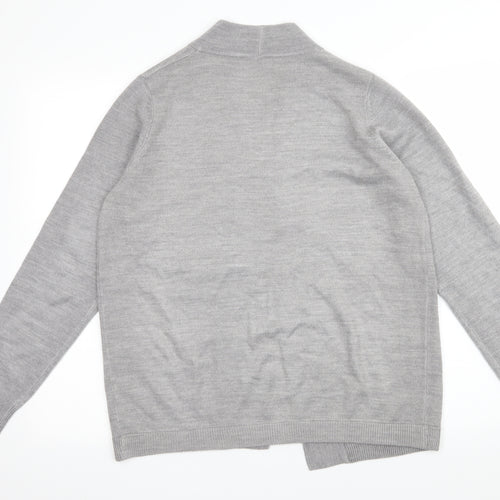 Papaya Womens Grey   Cardigan Jumper Size 12