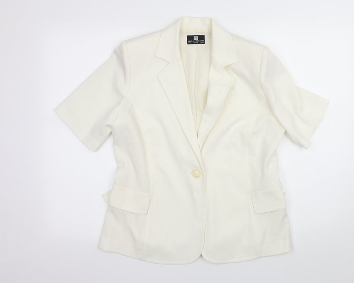 Paul Seperates Womens Ivory Jacket Size 12